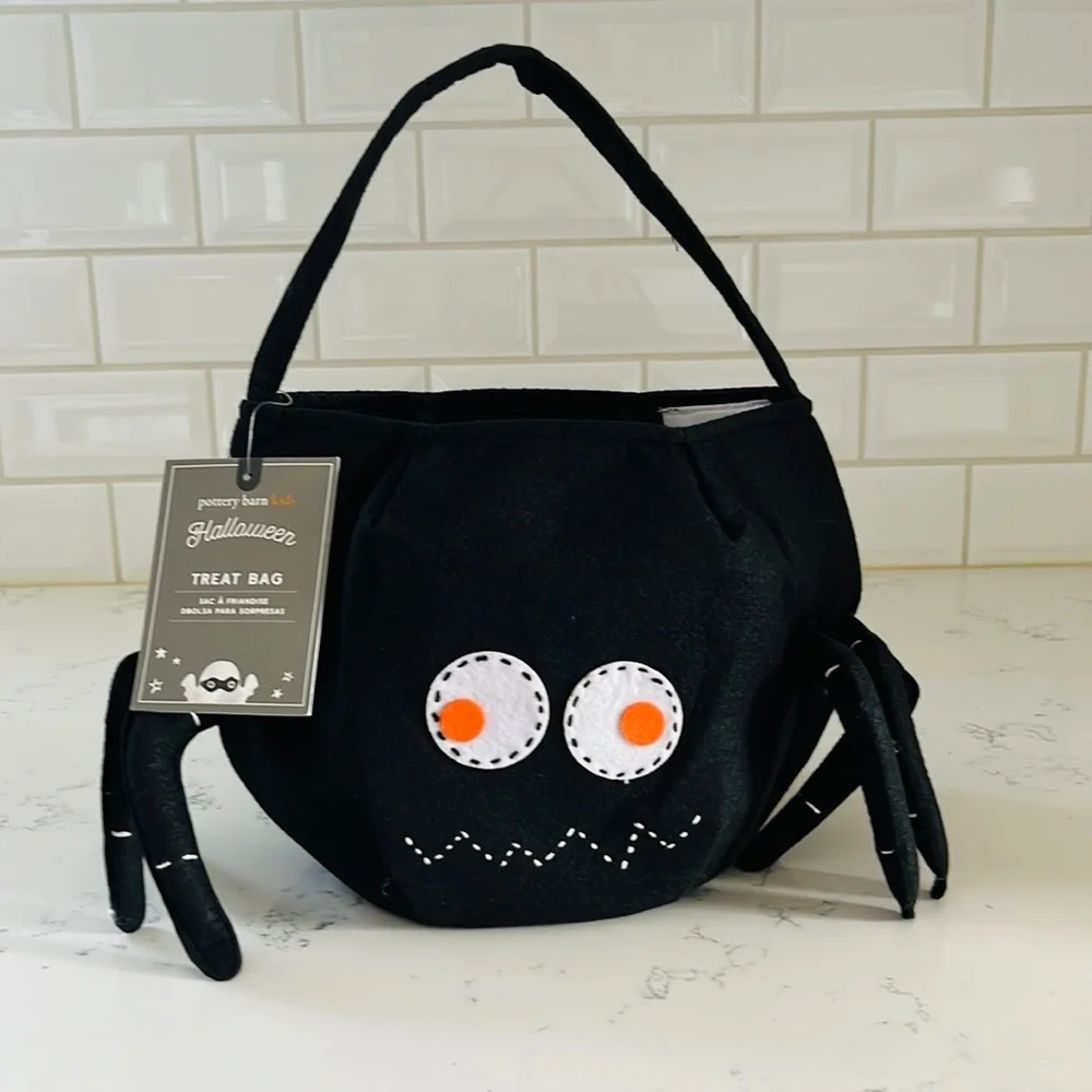 Pottery Barn Kids Spider Treat Bag